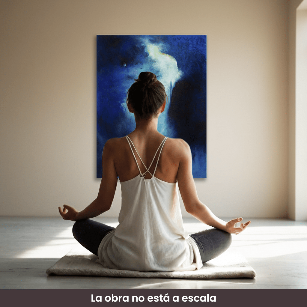 Cuadro de arte | "La Perfección, Lo Absoluto, La Totalidad" Campo energético de consciencia de 370