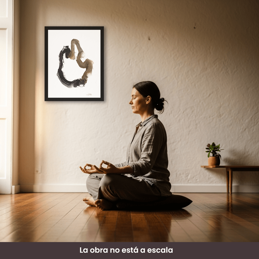 Arte Pintura | La alegría del Zen #010 Campo energético de consciencia de 500