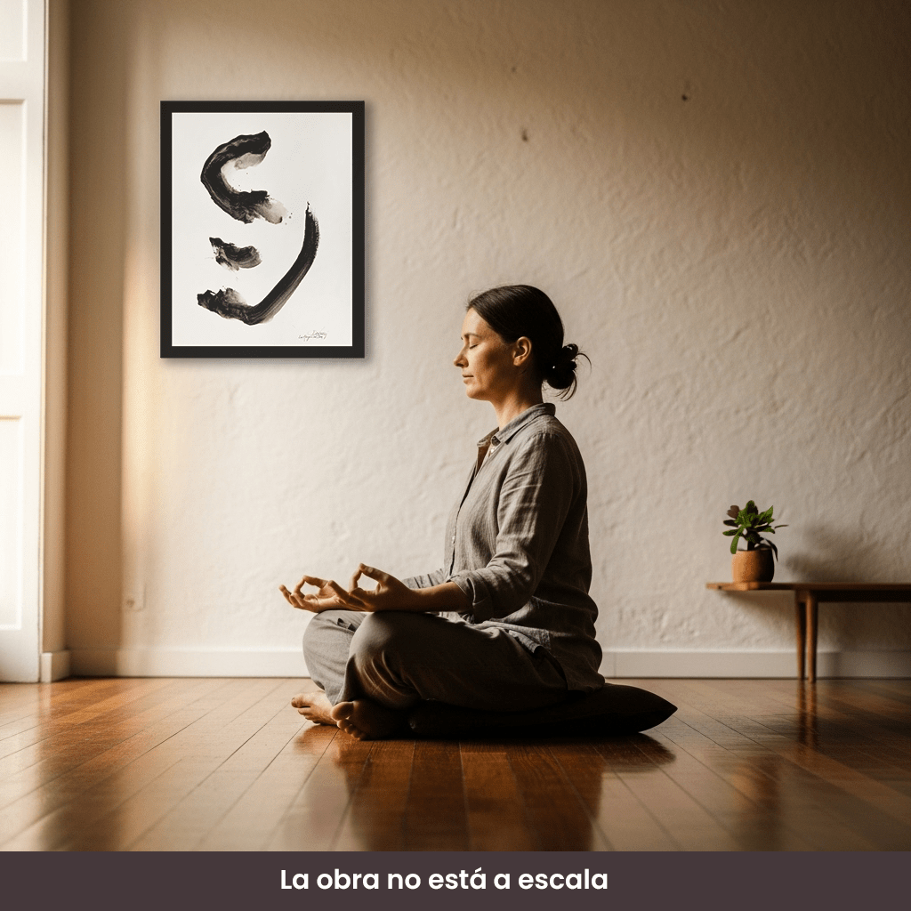 Arte Pintura | La alegría del Zen #05, Campo energético de consciencia de 350