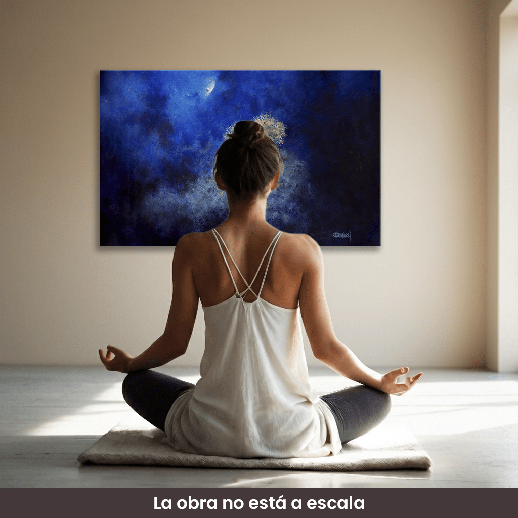 Cuadro de arte | "Alma brillante", Campo energético de consciencia de 410