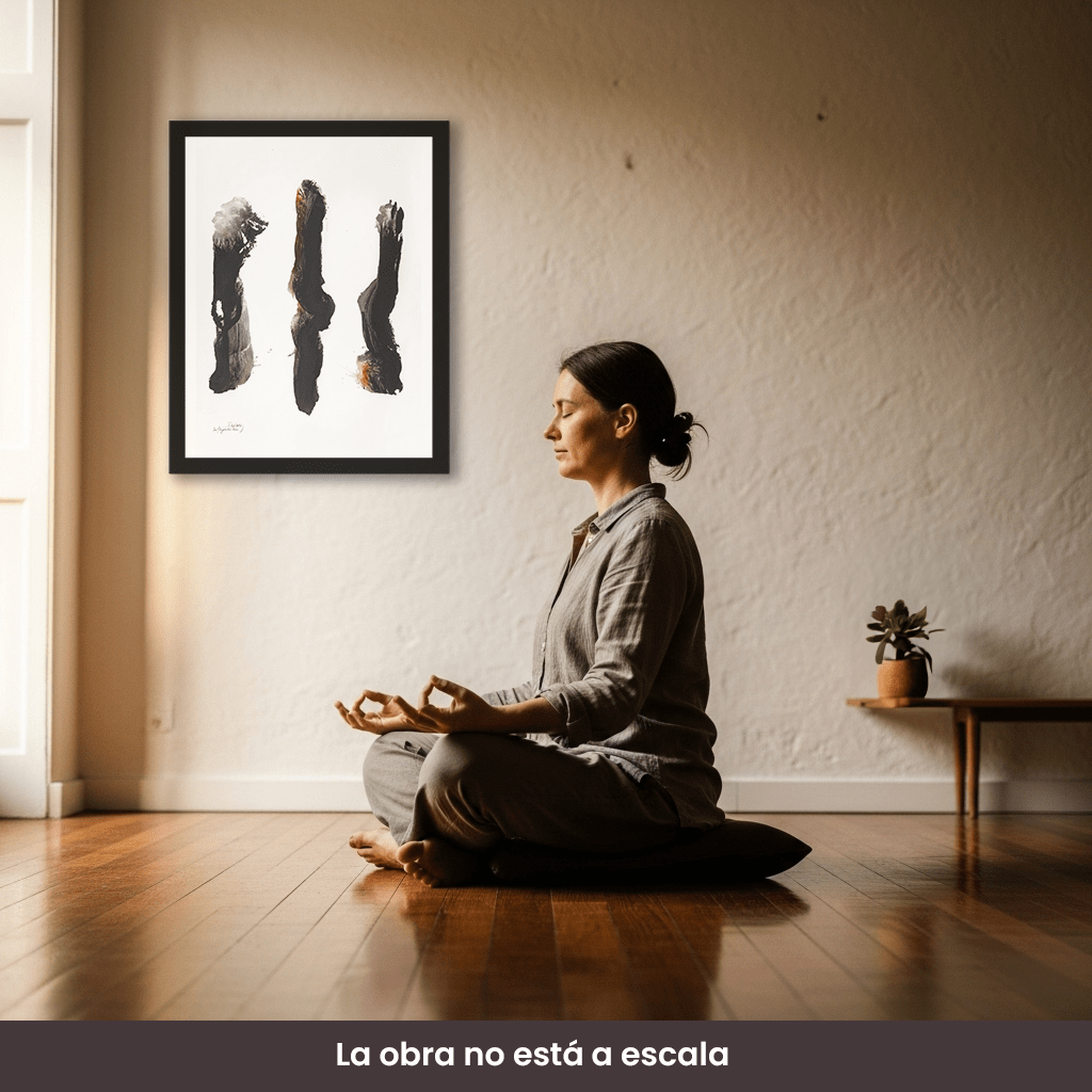 Arte Pintura | La alegría del Zen #031 , Campo energético de consciencia de 175