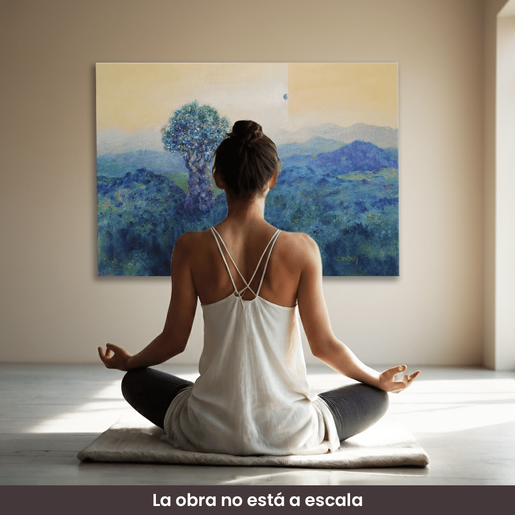 Cuadro de arte | "El horizonte", Campo energético de consciencia de 400