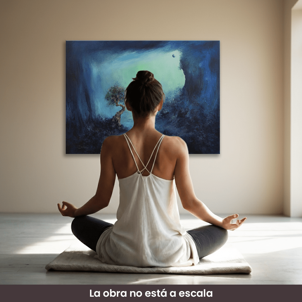 Cuadro de arte | "Al final la luz", Campo energético de consciencia de 400