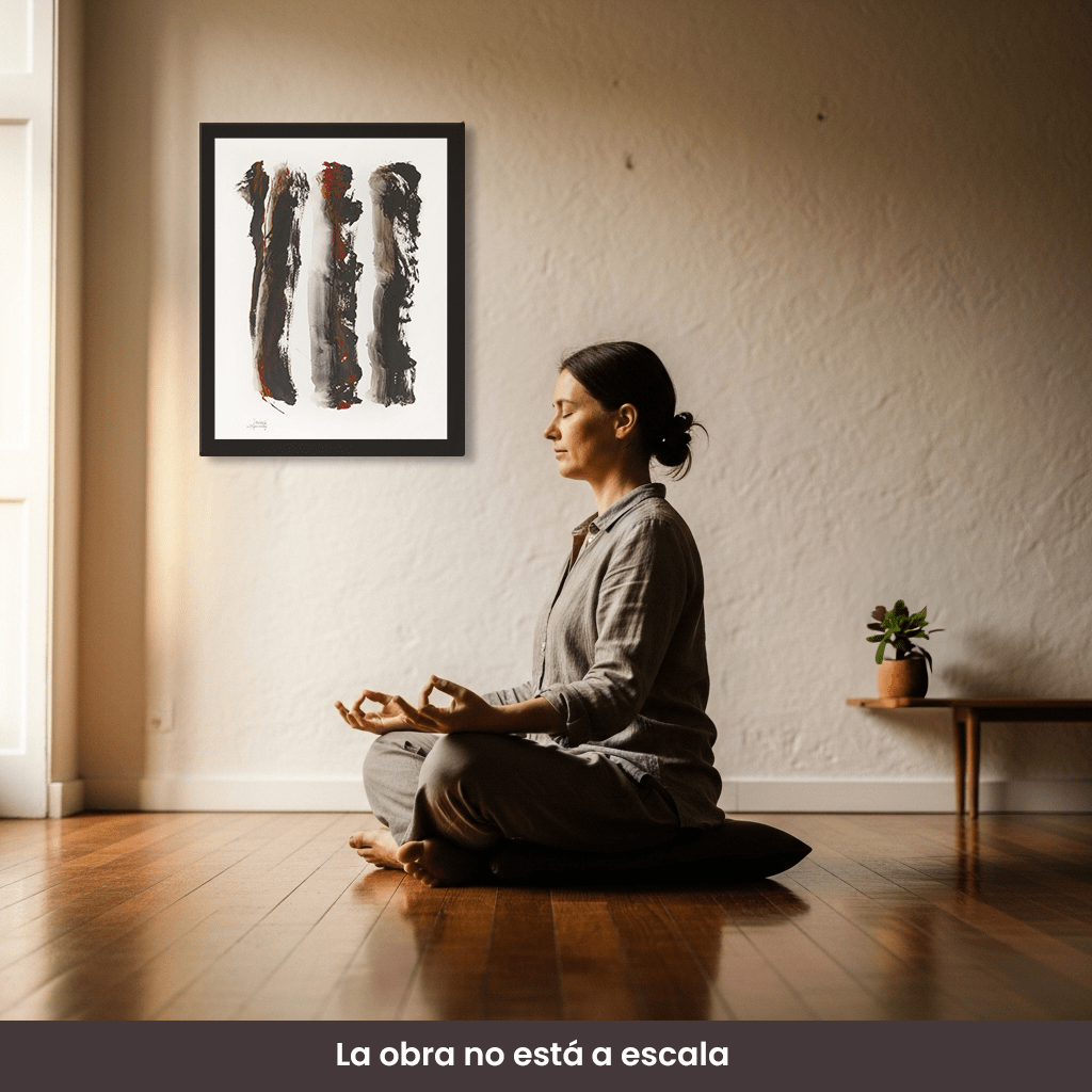 Arte Pintura | La alegría del Zen #019, Campo energético de consciencia de 400