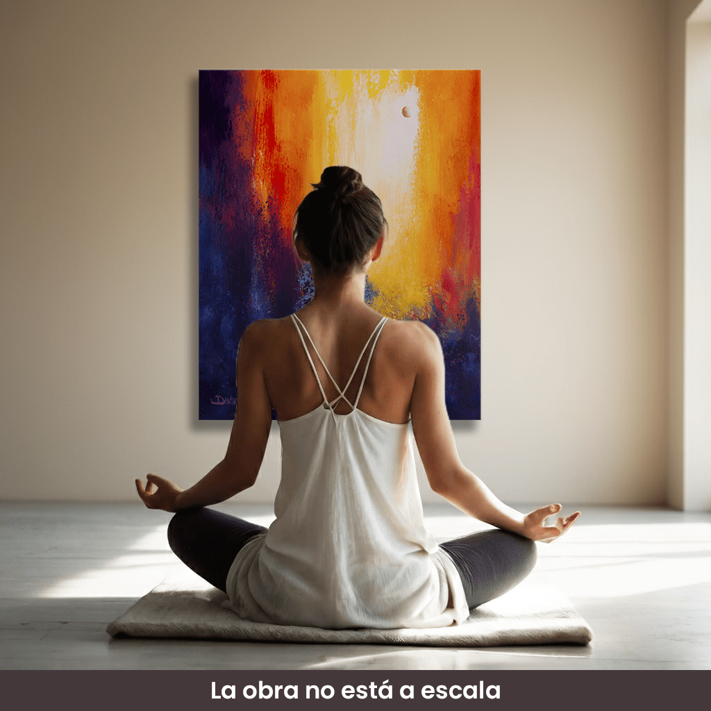 Cuadro de arte | "Consciente de mi mismo", Campo energético de consciencia de 430