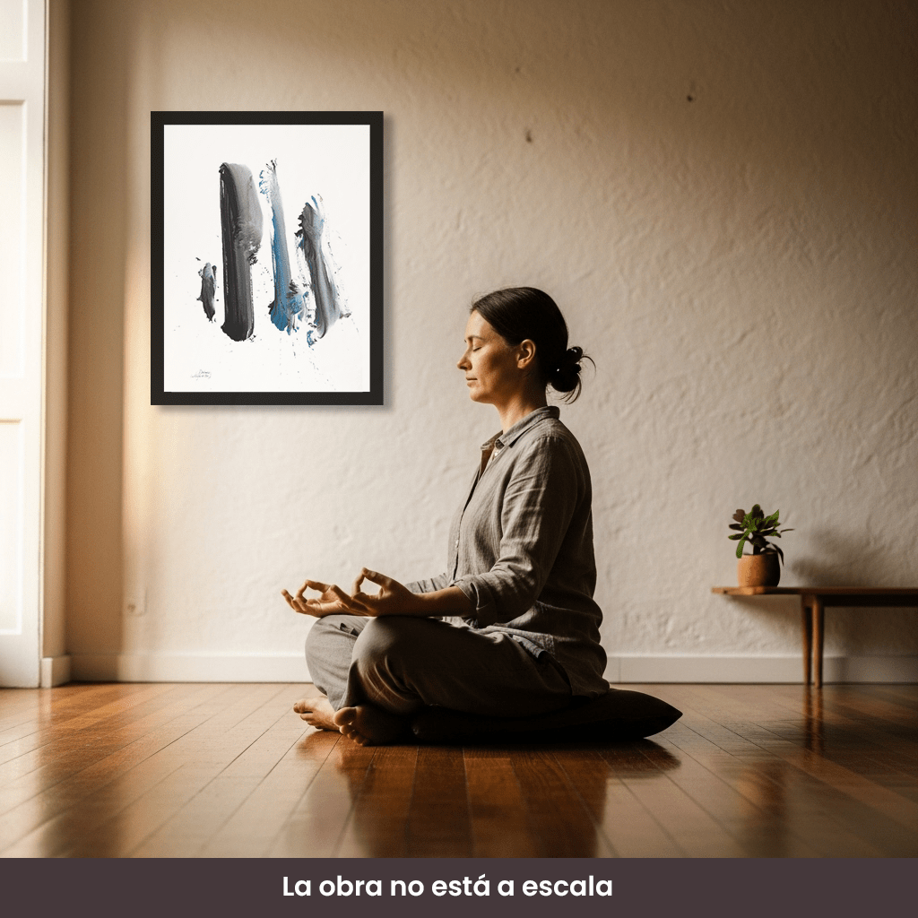 Arte Pintura | La alegría del Zen #036, Campo energético de consciencia de 350