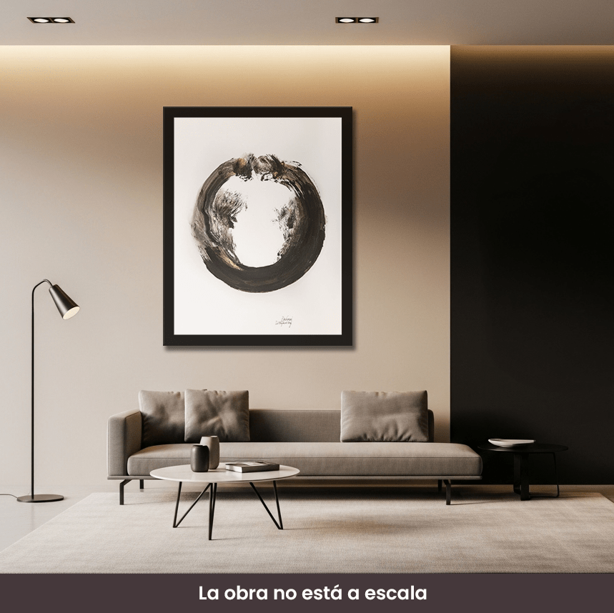 Arte Pintura | La alegría del Zen #0016, Campo energético de consciencia de 400
