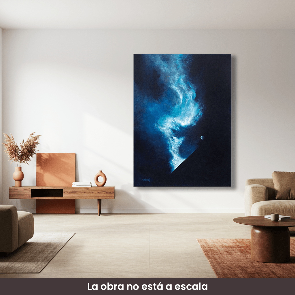 Cuadro de arte | "Luz en La Oscuridad", Alta calibración 430