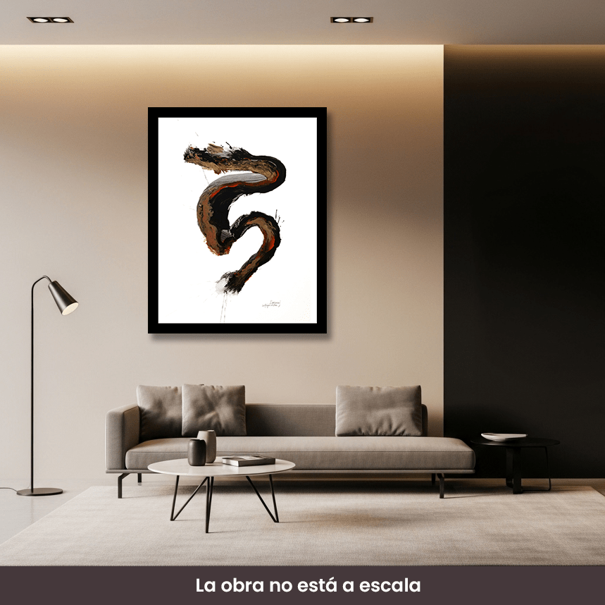 Arte Pintura | La alegría del Zen #033, Campo energético de consciencia de 200