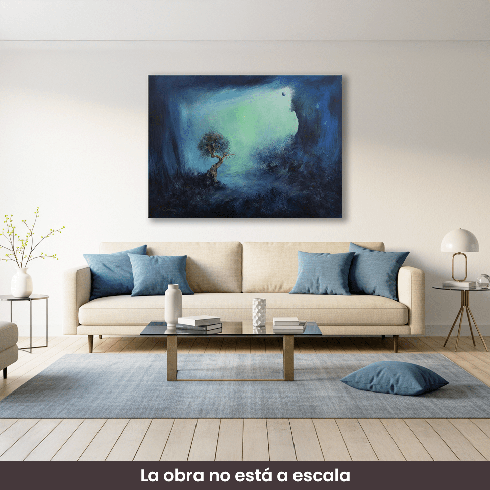 Cuadro de arte | "Al final la luz", Campo energético de consciencia de 400