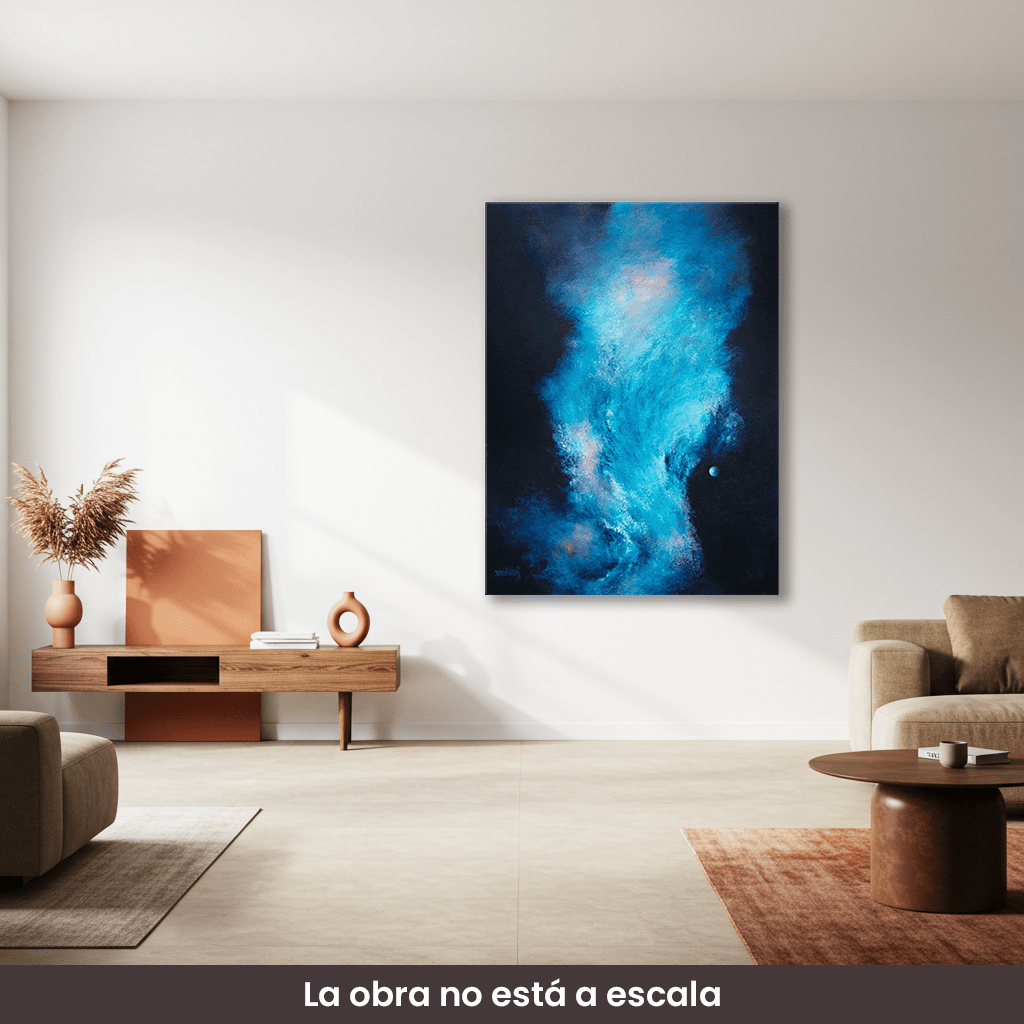 Cuadro de arte | "De La Oscuridad a la Luz", Campo energético de consciencia de 402