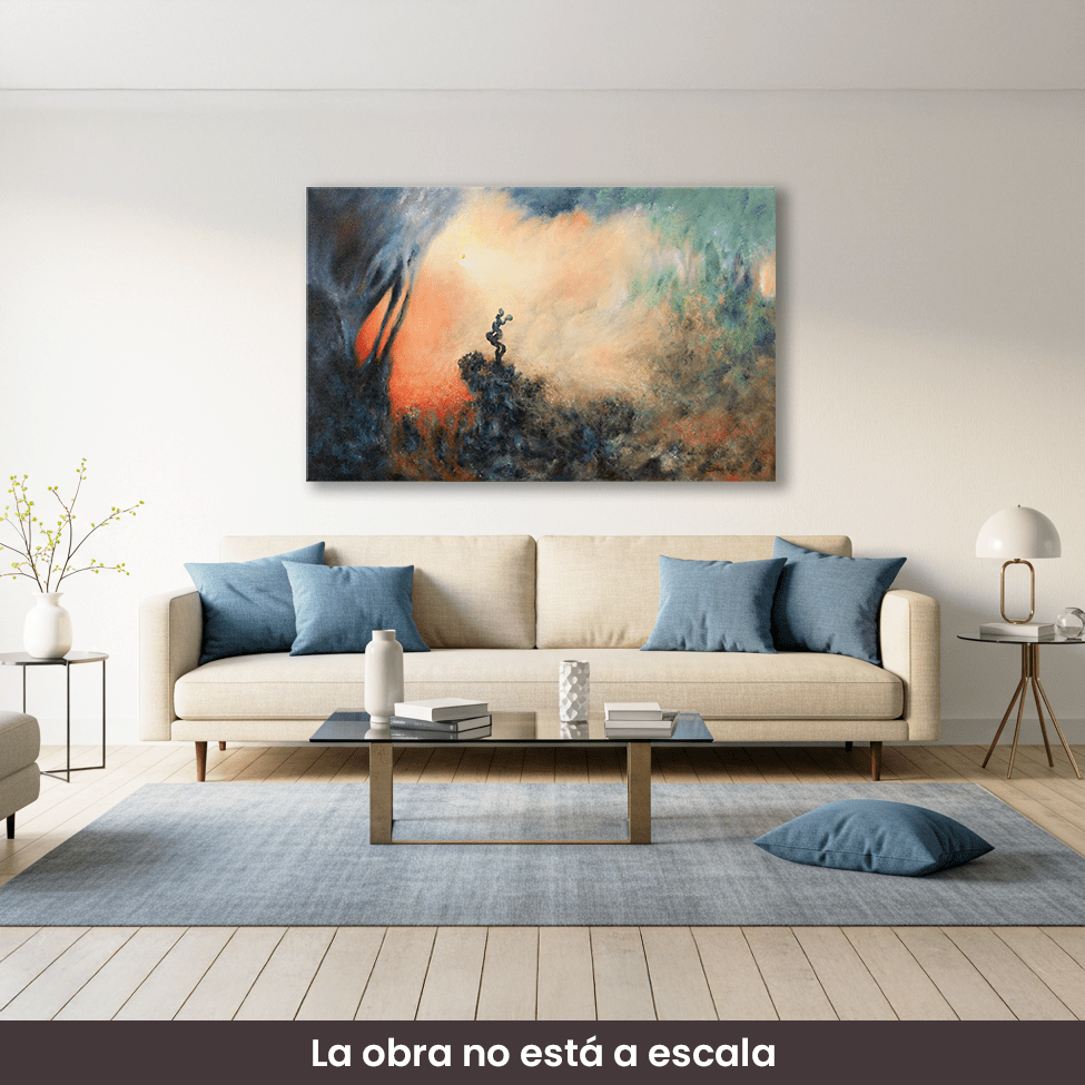 Cuadro de arte | "La relación", Campo energético de consciencia de 350