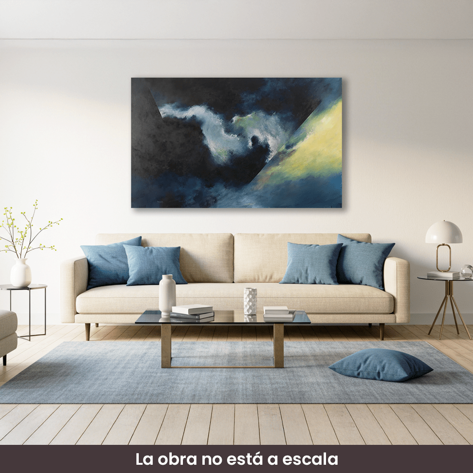 Cuadro de arte | "Observa la existencia", Campo energético de consciencia de 362